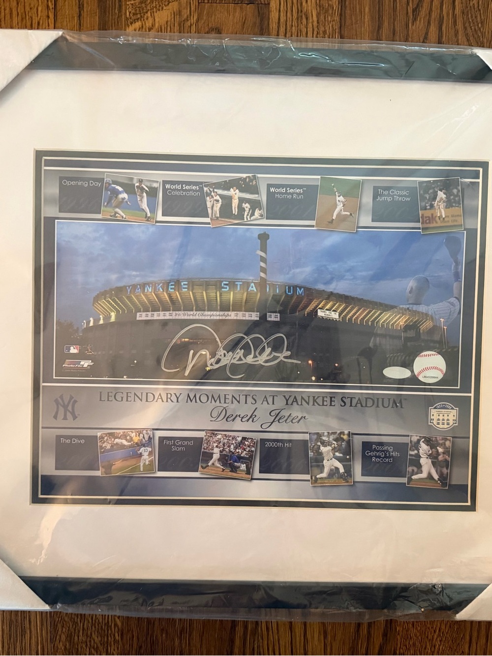 Framed Yankee Stadium Legendary Moments Wall Art - White Mat